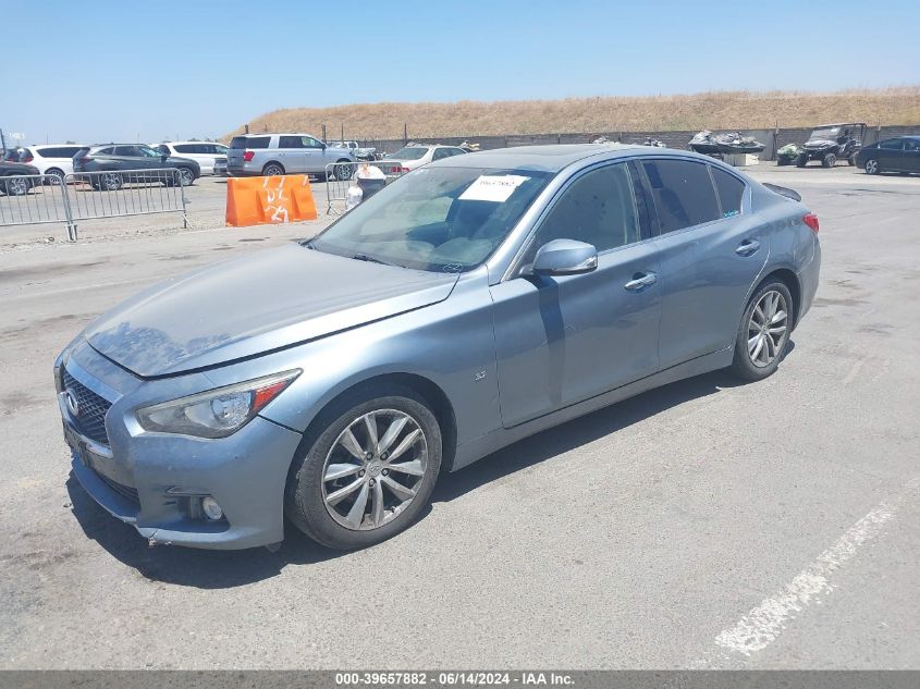 2015 Infiniti Q50 Premium VIN: JN1BV7AP2FM333108 Lot: 39657882