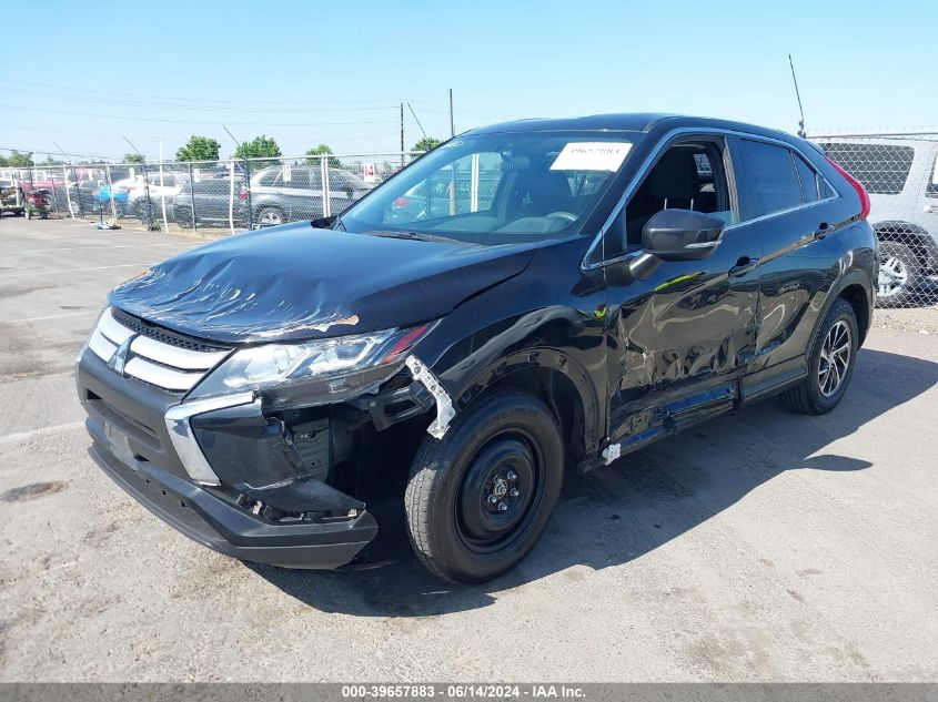 2020 Mitsubishi Eclipse Cross Es 1.5T VIN: JA4AS3AA1LZ022588 Lot: 39657883