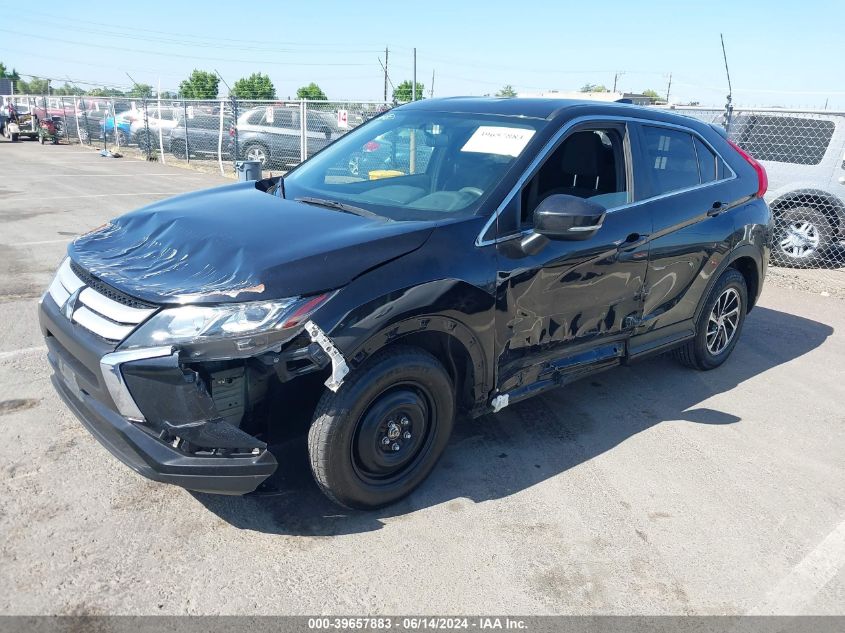 2020 Mitsubishi Eclipse Cross Es 1.5T VIN: JA4AS3AA1LZ022588 Lot: 39657883