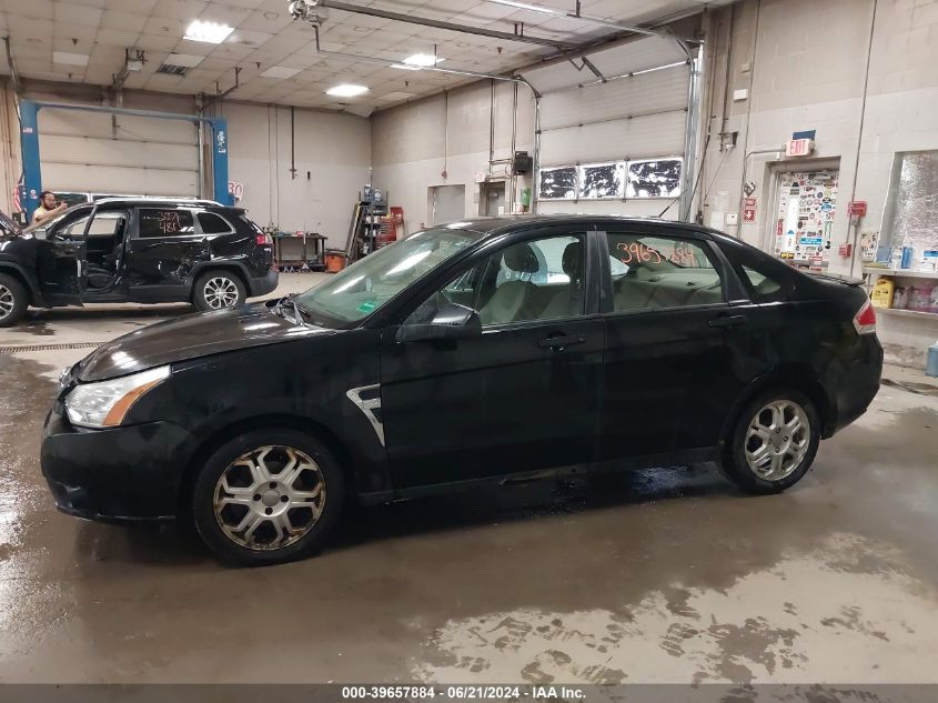 2008 Ford Focus Se/Ses VIN: 1FAHP35N18W259230 Lot: 39657884