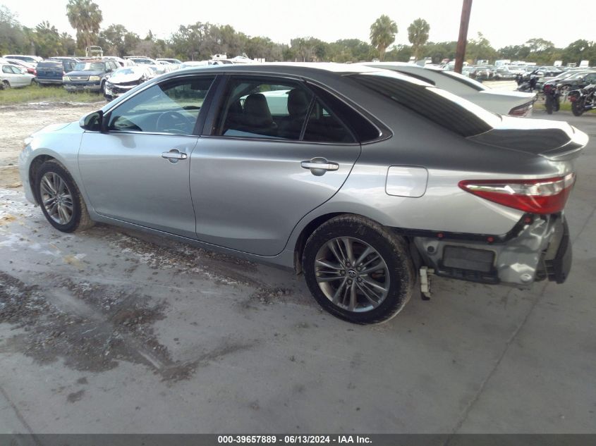 2015 Toyota Camry Se VIN: 4T1BF1FK7FU018675 Lot: 39657889