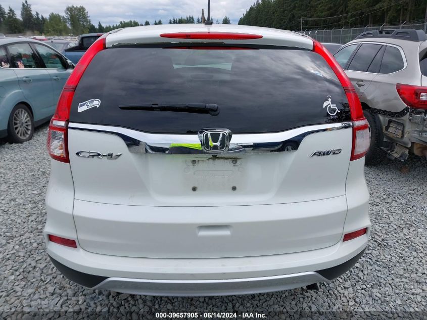 2015 Honda Cr-V Ex VIN: 5J6RM4H51FL027440 Lot: 39657905