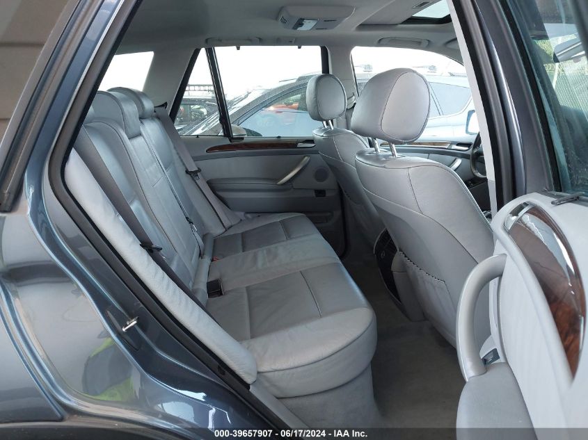 2002 BMW X5 3.0I VIN: 5UXFA53552LP54779 Lot: 39657907