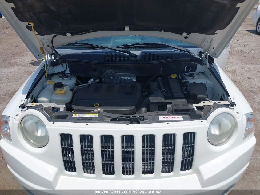 2007 Jeep Compass Sport VIN: 1J8FT47W57D130404 Lot: 39657911