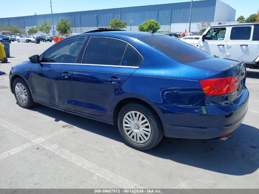 2011 Volkswagen Jetta 2.5L Sel VIN: 3VWGZ7AJXBM068162 Lot: 39657912