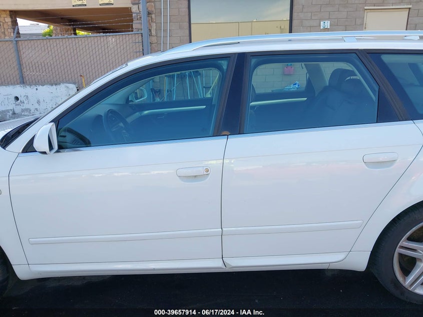 2008 Audi A4 2.0T/2.0T Avant Special Edition VIN: WAUKF78E58A097893 Lot: 39657914