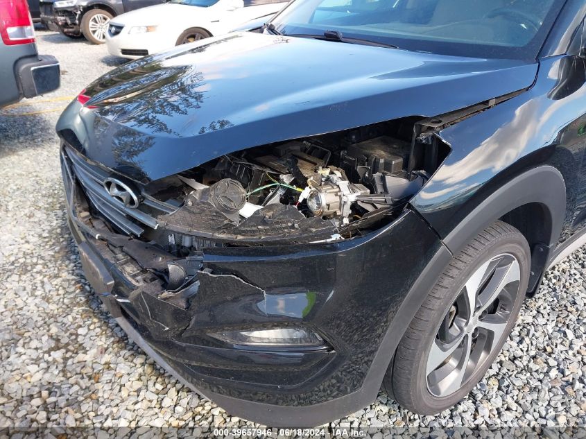 2017 Hyundai Tucson Limited VIN: KM8J3CA24HU394440 Lot: 39657946