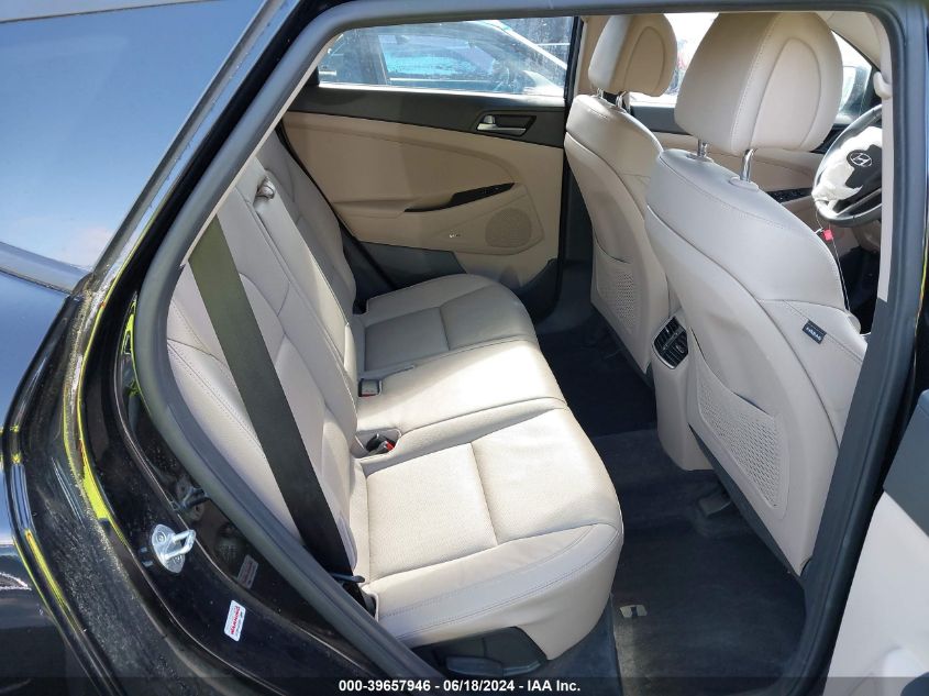 2017 Hyundai Tucson Limited VIN: KM8J3CA24HU394440 Lot: 39657946