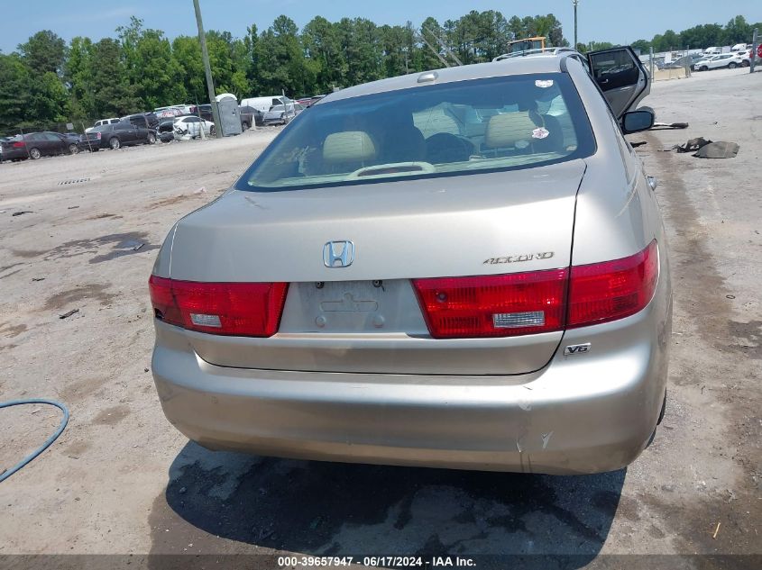 2005 Honda Accord 3.0 Ex VIN: 1HGCM66505A027192 Lot: 39657947
