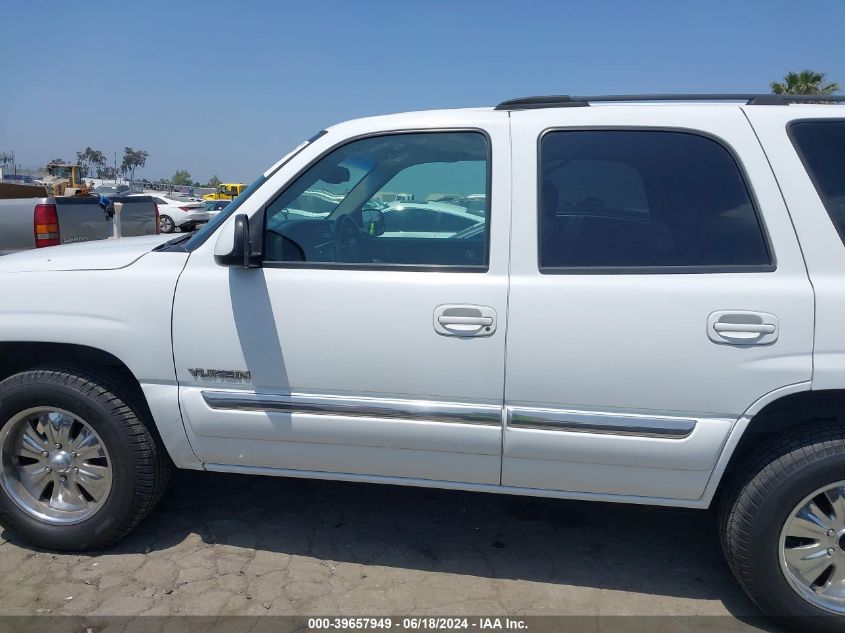 2004 GMC Yukon Sle VIN: 1GKEK13V64J228313 Lot: 39657949