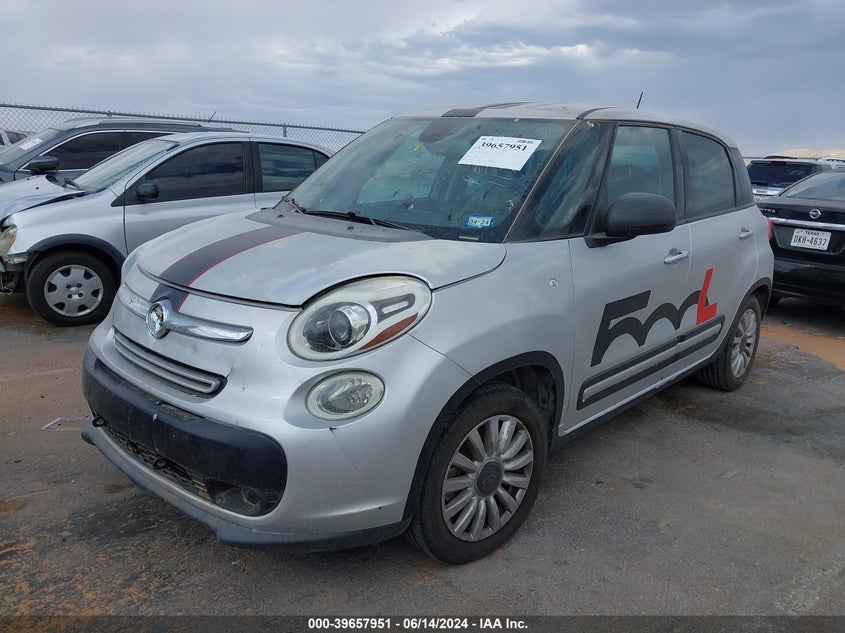 2014 Fiat 500L Easy VIN: ZFBCFABH0EZ026978 Lot: 39657951