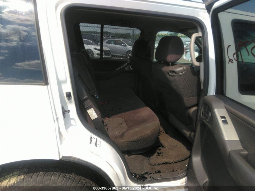 2007 Nissan Pathfinder Se VIN: 5N1AR18W07C629321 Lot: 39657962