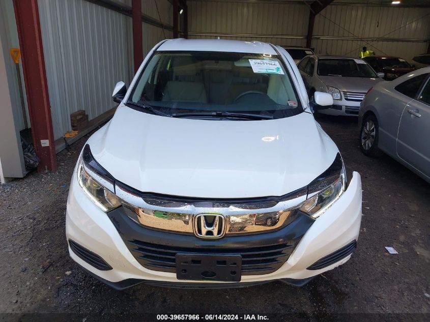 2021 Honda Hr-V Awd Lx VIN: 3CZRU6H34MM734313 Lot: 39657966