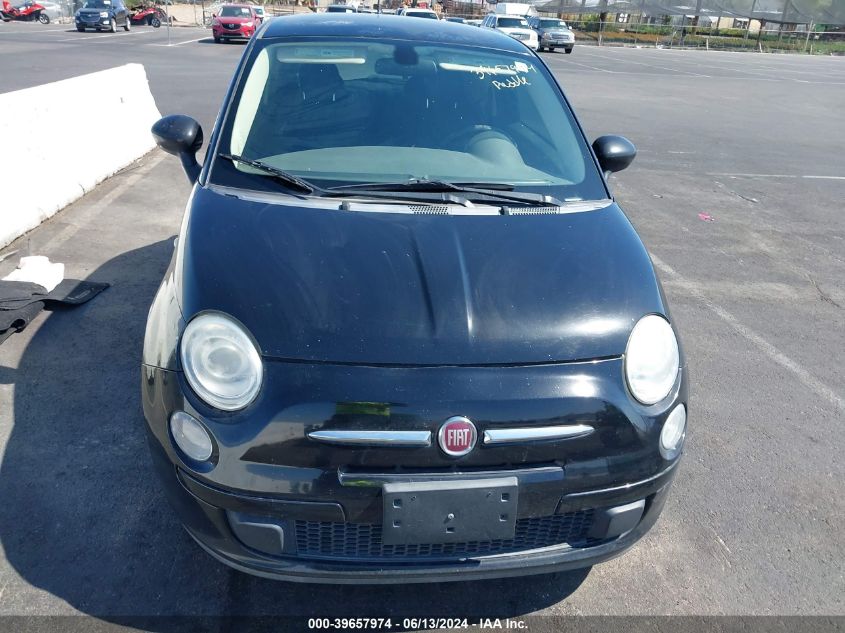 2015 Fiat 500 Pop VIN: 3C3CFFAR5FT549916 Lot: 39657974