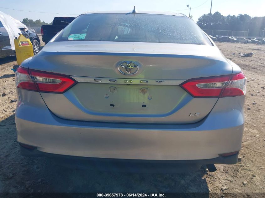 4T1B11HK9KU769833 2019 Toyota Camry Le