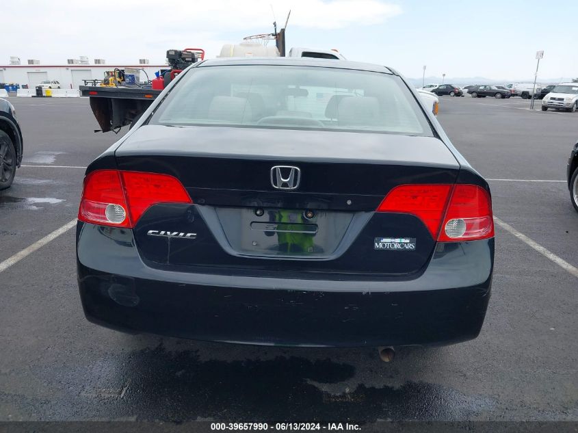 2008 Honda Civic Lx VIN: 1HGFA16568L098804 Lot: 39657990