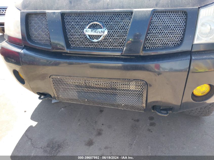 2007 Nissan Titan Xe VIN: 1N6AA07B27N207508 Lot: 39657992