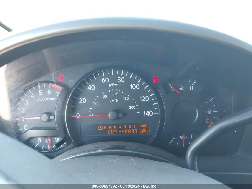 2007 Nissan Titan Xe VIN: 1N6AA07B27N207508 Lot: 39657992