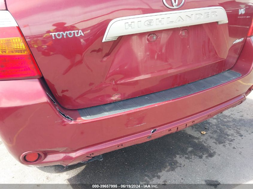 2009 Toyota Highlander VIN: JTEES41A392130687 Lot: 39657995