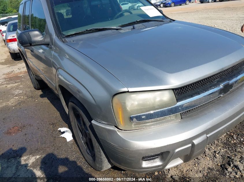 2002 Chevrolet Trailblazer Ls VIN: 1GNDS13S322371974 Lot: 39658002