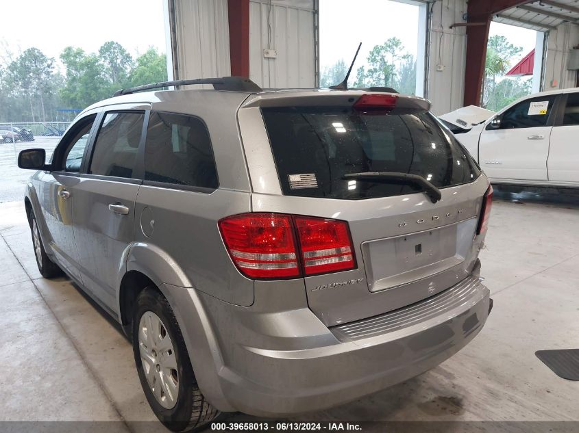 2017 Dodge Journey Se VIN: 3C4PDCAB4HT563720 Lot: 39658013