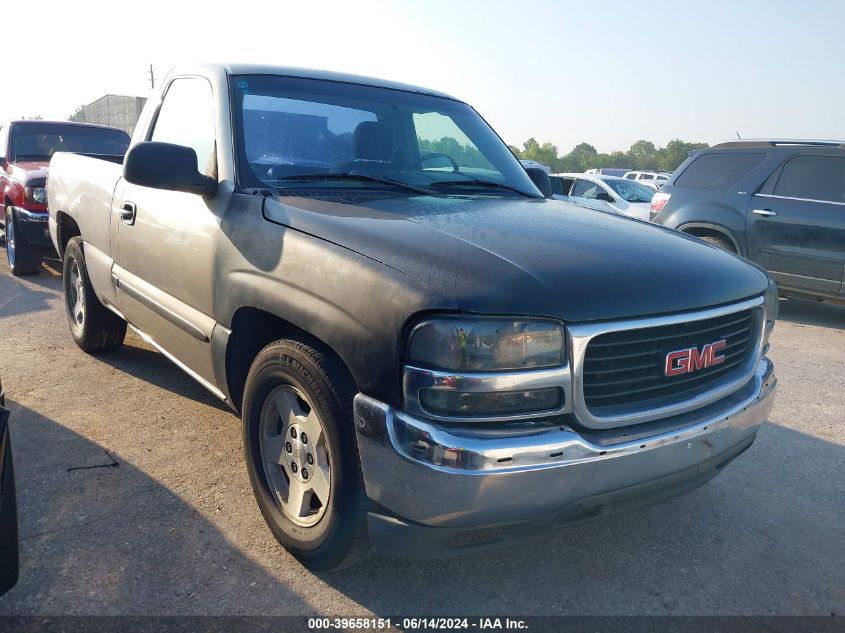 2002 GMC Sierra 1500 Standard VIN: 1GTEC14WX2Z266304 Lot: 39658151