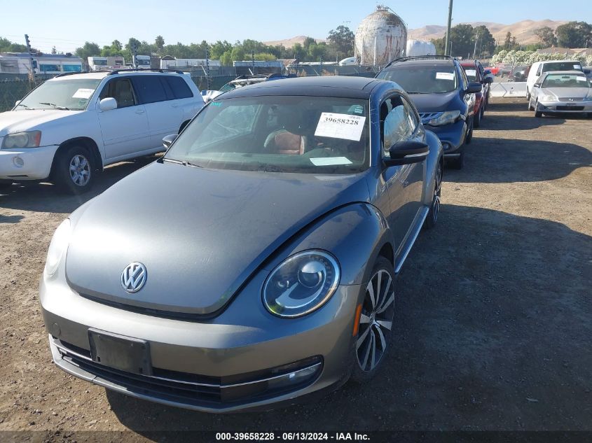 2012 Volkswagen Beetle 2.0T Turbo W/Sun/Snd/Nav Pzev VIN: 3VWVA7AT1CM630418 Lot: 39658228