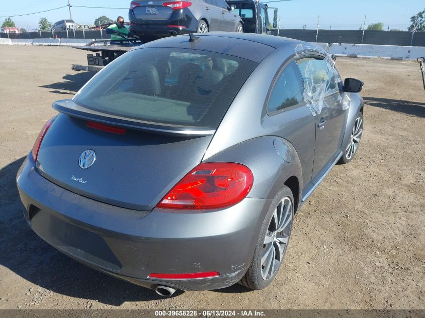 2012 Volkswagen Beetle 2.0T Turbo W/Sun/Snd/Nav Pzev VIN: 3VWVA7AT1CM630418 Lot: 39658228