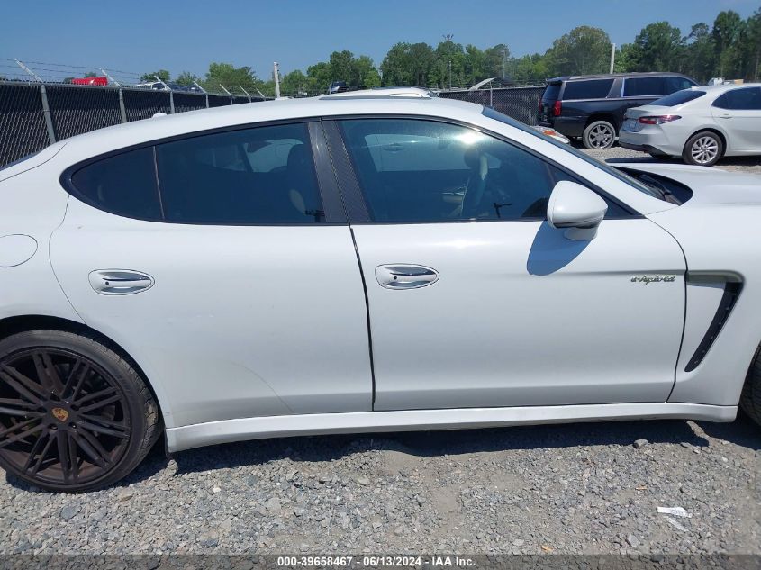 2016 Porsche Panamera E-Hybrid S VIN: WP0AD2A72GL040881 Lot: 39658467