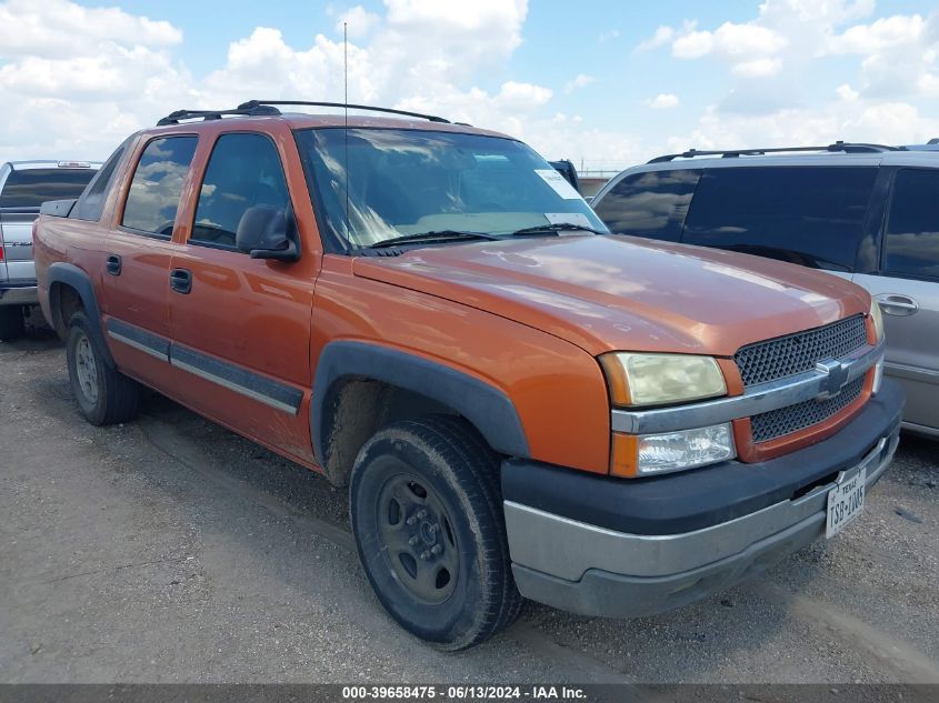 2004 Chevrolet Avalanche 1500 VIN: 3GNEC12T14G324495 Lot: 39658475