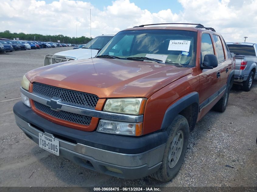 2004 Chevrolet Avalanche 1500 VIN: 3GNEC12T14G324495 Lot: 39658475