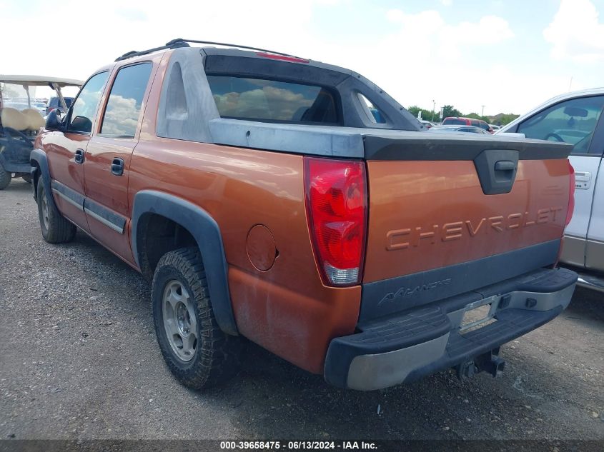 2004 Chevrolet Avalanche 1500 VIN: 3GNEC12T14G324495 Lot: 39658475