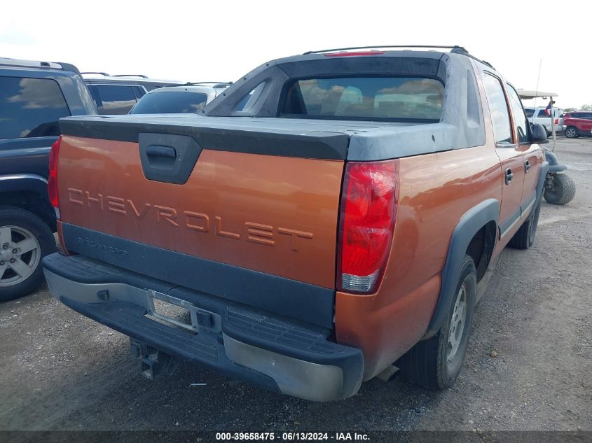 2004 Chevrolet Avalanche 1500 VIN: 3GNEC12T14G324495 Lot: 39658475