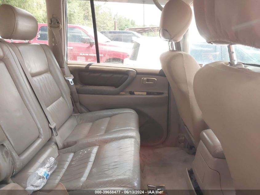 2000 Toyota Land Cruiser VIN: JT3HT05J8Y0109124 Lot: 39658477