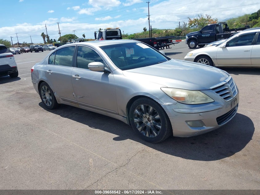 2009 Hyundai Genesis 3.8 VIN: KMHGC46E99U039686 Lot: 39658542