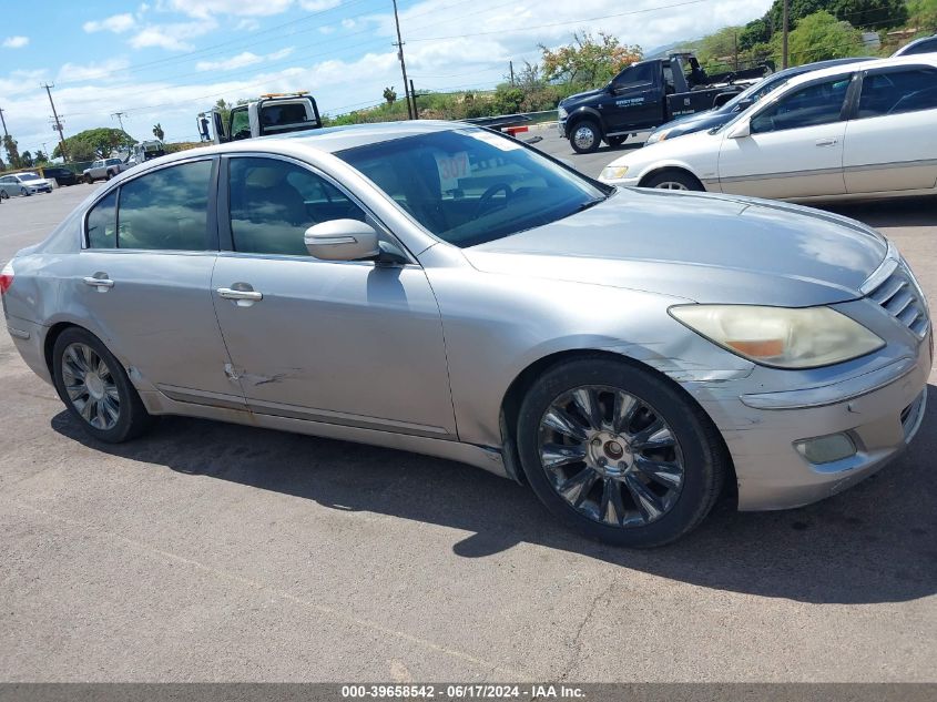 2009 Hyundai Genesis 3.8 VIN: KMHGC46E99U039686 Lot: 39658542