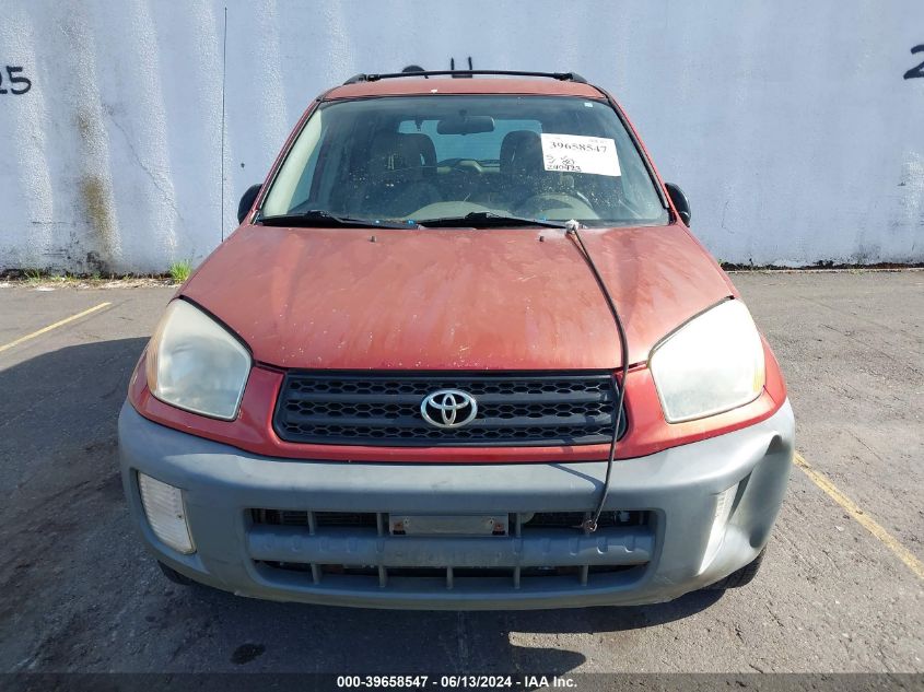 2001 Toyota Rav4 VIN: JTEHH20VX10087938 Lot: 39658547