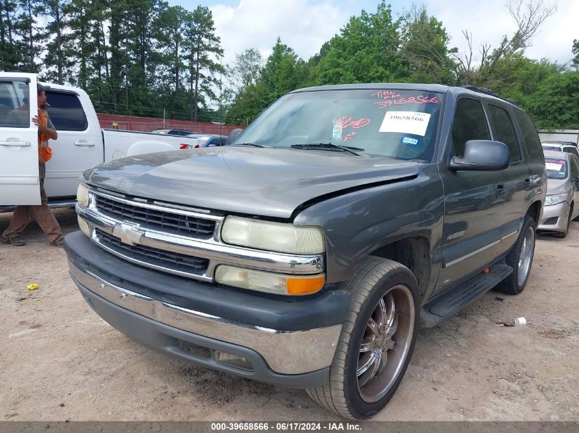 2002 Chevrolet Tahoe Ls VIN: 1GNEC13V62R271421 Lot: 39658566