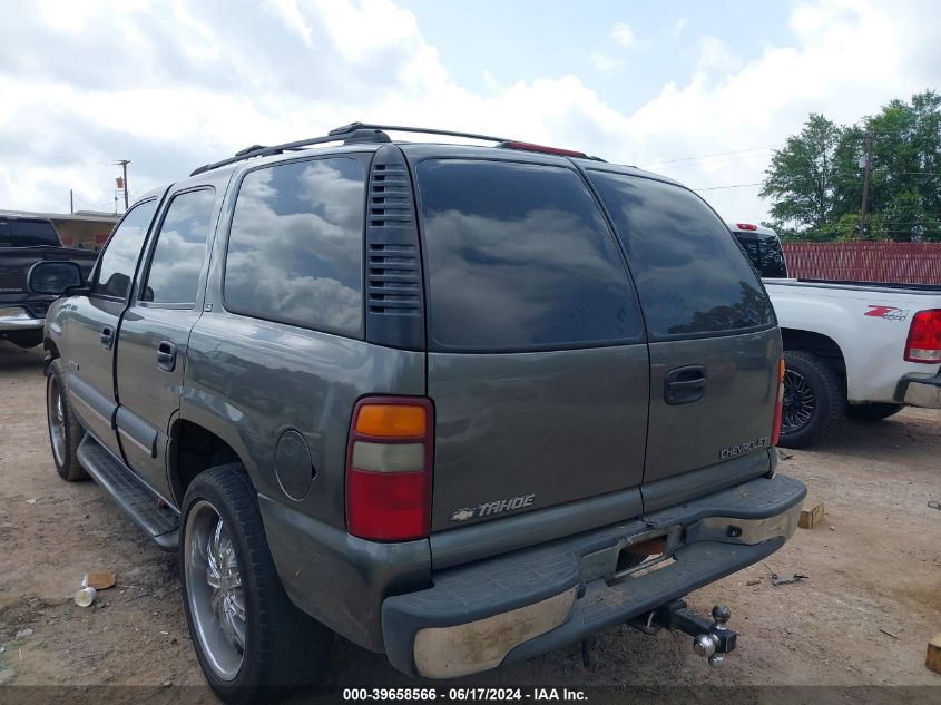 2002 Chevrolet Tahoe Ls VIN: 1GNEC13V62R271421 Lot: 39658566