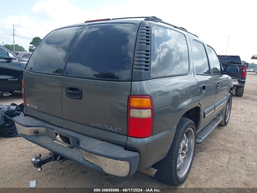 2002 Chevrolet Tahoe Ls VIN: 1GNEC13V62R271421 Lot: 39658566