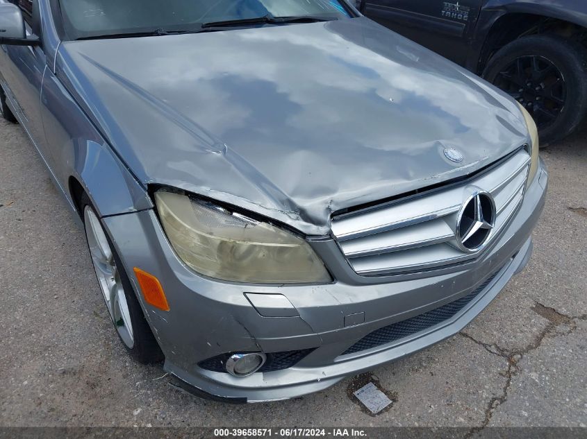 2010 Mercedes-Benz C 350 Sport VIN: WDDGF5GBXAR118075 Lot: 39658571