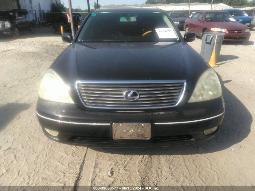 2003 Lexus Ls 430 VIN: JTHBN30F230113791 Lot: 39658577