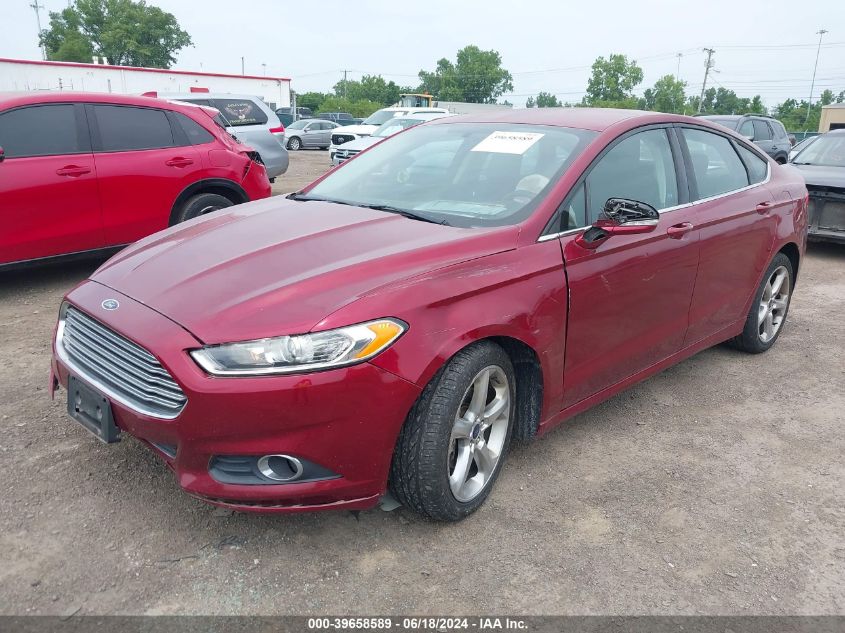 2013 Ford Fusion Se VIN: 3FA6P0HR3DR383887 Lot: 39658589