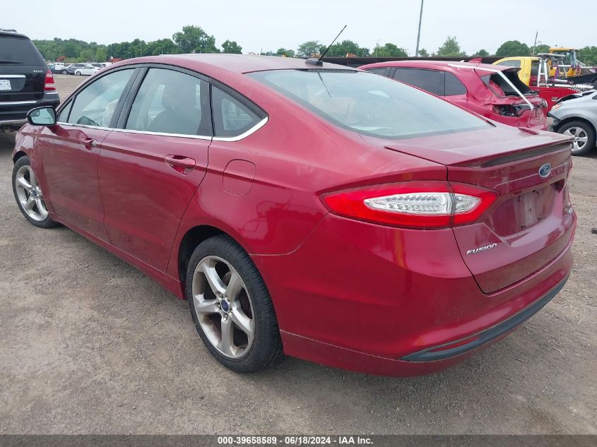 2013 Ford Fusion Se VIN: 3FA6P0HR3DR383887 Lot: 39658589