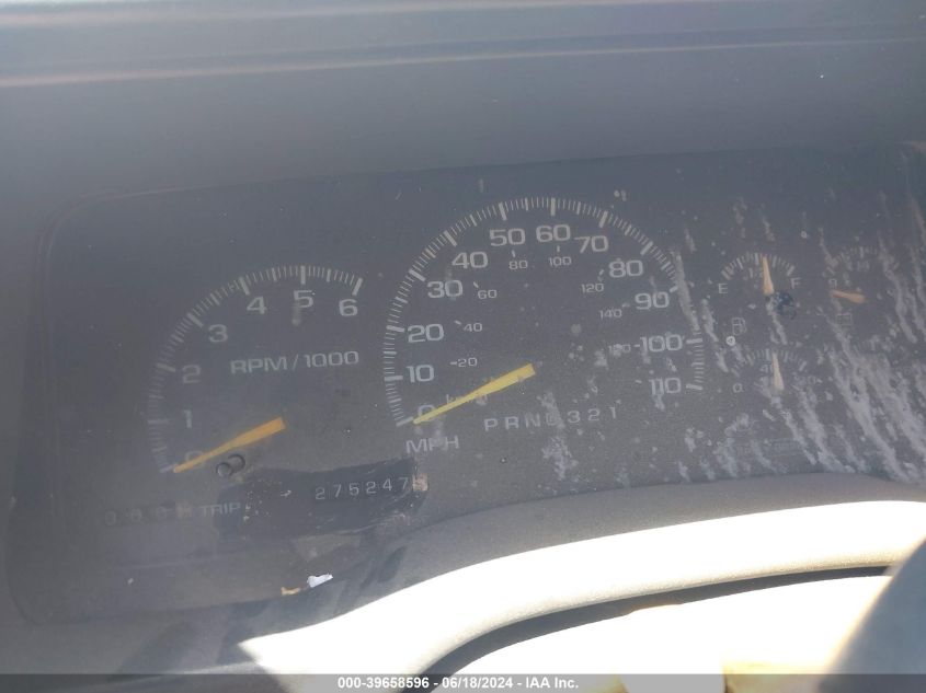 1998 GMC Sierra 1500 Sl Wideside/Sle Sportside VIN: 1GTEK19R0WE543013 Lot: 39658596