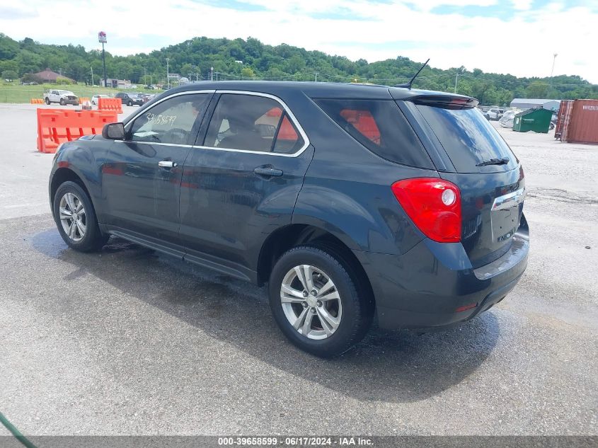 2013 Chevrolet Equinox Ls VIN: 2GNALBEKXD1210821 Lot: 39658599