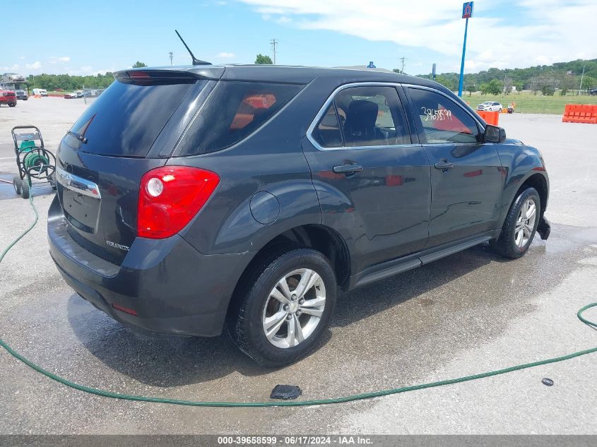 2013 Chevrolet Equinox Ls VIN: 2GNALBEKXD1210821 Lot: 39658599