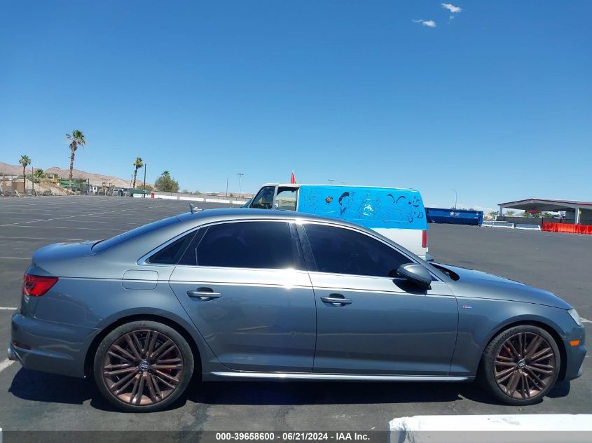 2017 Audi A4 2.0T Premium VIN: WAUENAF4XHN017231 Lot: 39658600