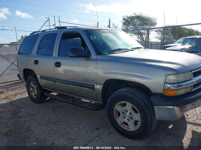 2001 Chevrolet Tahoe Ls VIN: 1GNEC13T71R191414 Lot: 39658613