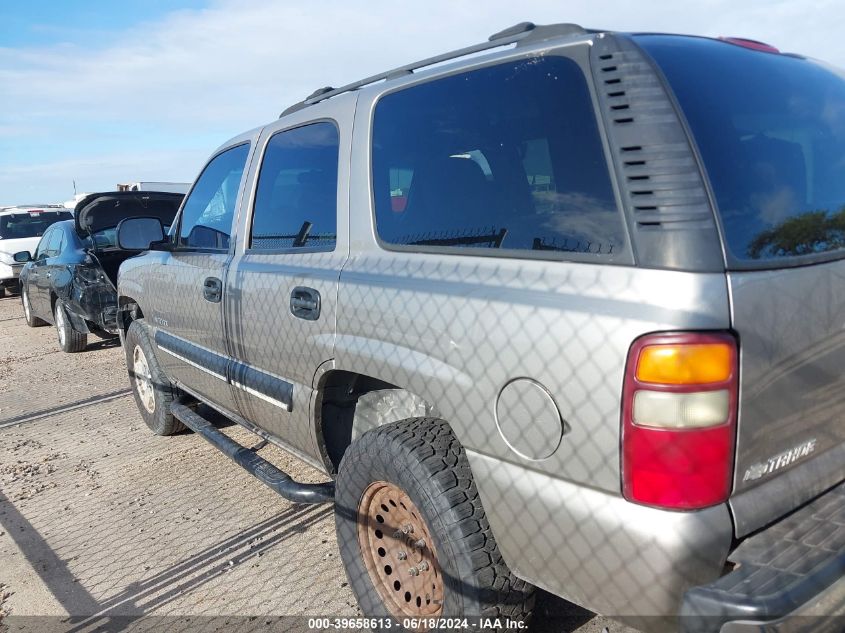 2001 Chevrolet Tahoe Ls VIN: 1GNEC13T71R191414 Lot: 39658613